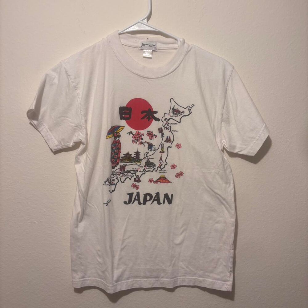 Cute vintage japan map